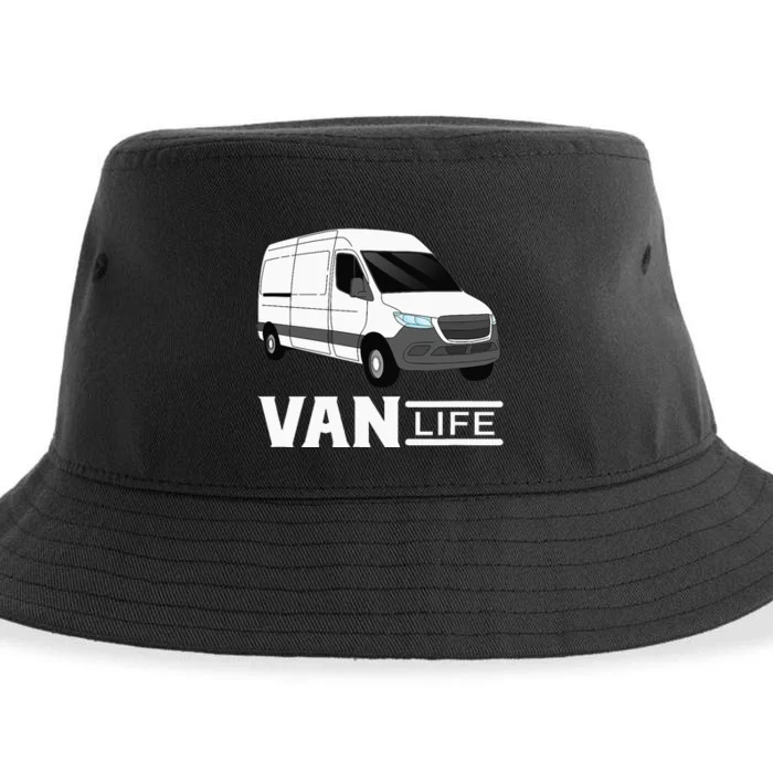 Traveller Van Life For RV Camping Camp Driver Sustainable Bucket Hat