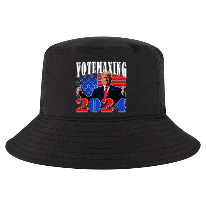 Trump Vote Maxing 2024 Election Cool Comfort Performance Bucket Hat