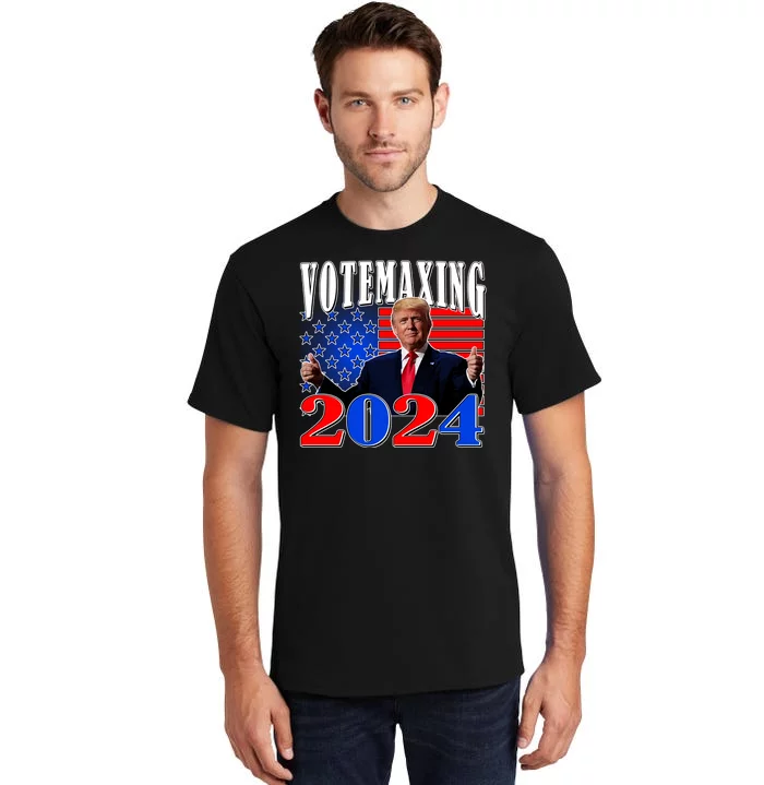 Trump Vote Maxing 2024 Election Tall T-Shirt