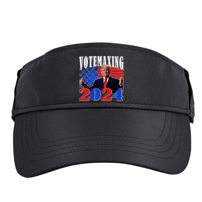 Trump Vote Maxing 2024 Election Adult Drive Performance Visor