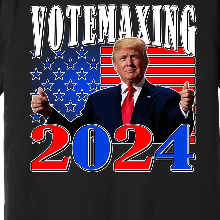 Trump Vote Maxing 2024 Election Premium T-Shirt