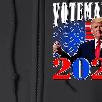 Trump Vote Maxing 2024 Election Full Zip Hoodie