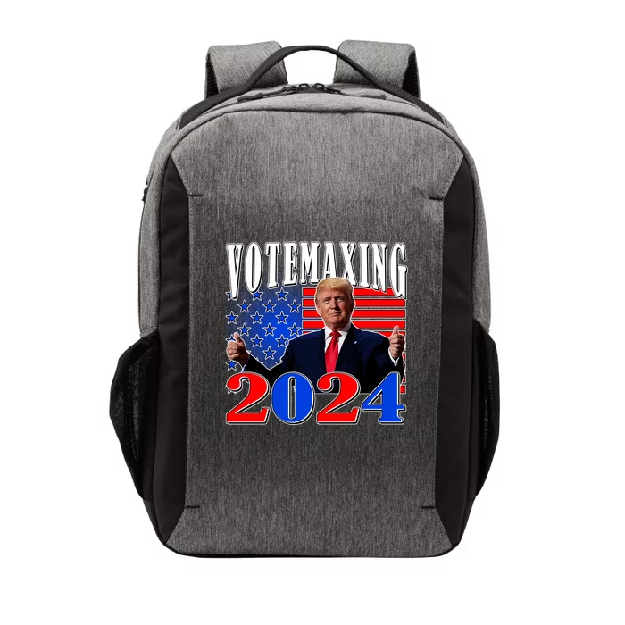 Trump Vote Maxing 2024 Election Vector Backpack