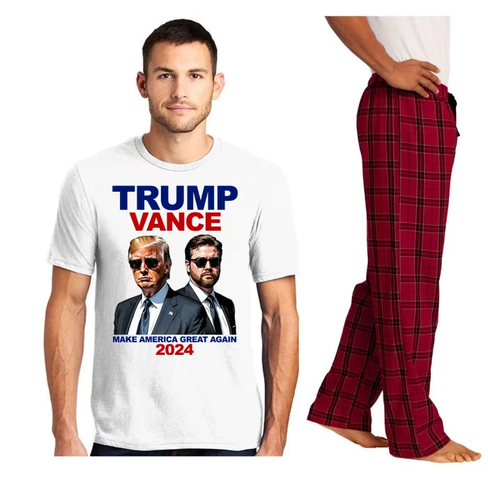 Trump Vance Make America Great Again 2024 Republican Pajama Set