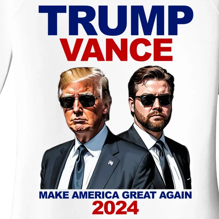 Trump Vance Make America Great Again 2024 Republican Women's Perfect Tri Tunic Long Sleeve Shirt