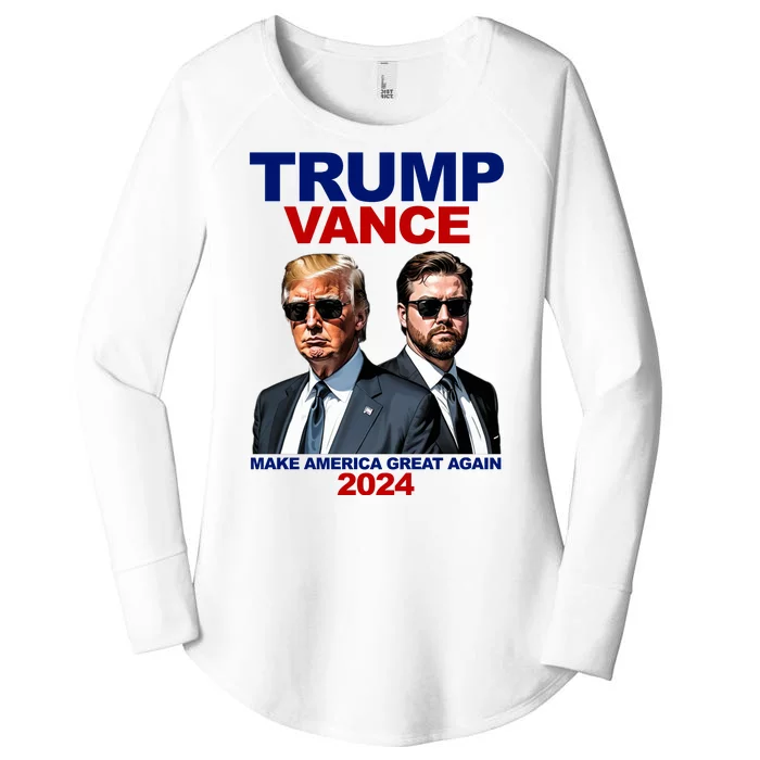 Trump Vance Make America Great Again 2024 Republican Women's Perfect Tri Tunic Long Sleeve Shirt