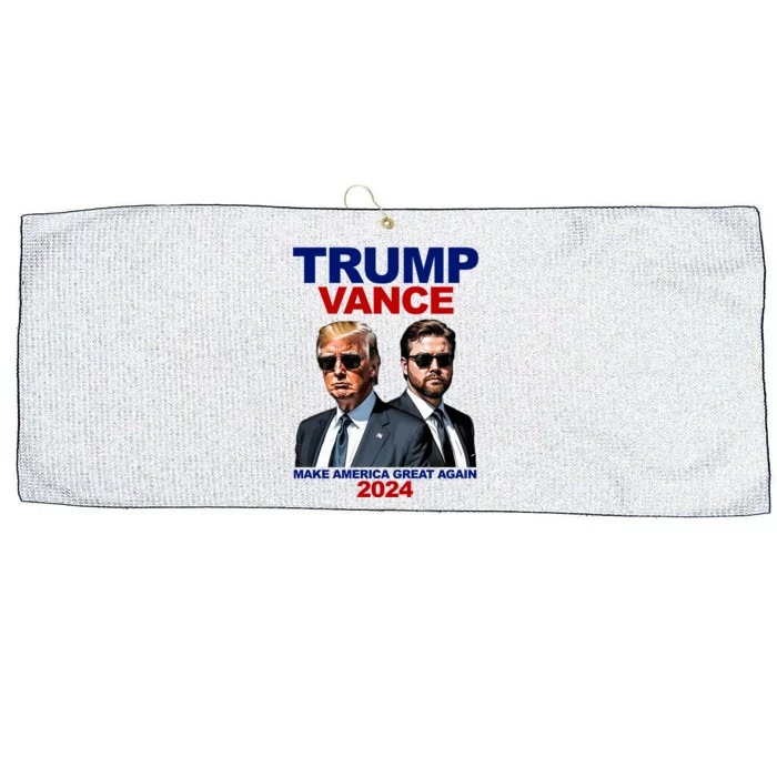 Trump Vance Make America Great Again 2024 Republican Large Microfiber Waffle Golf Towel