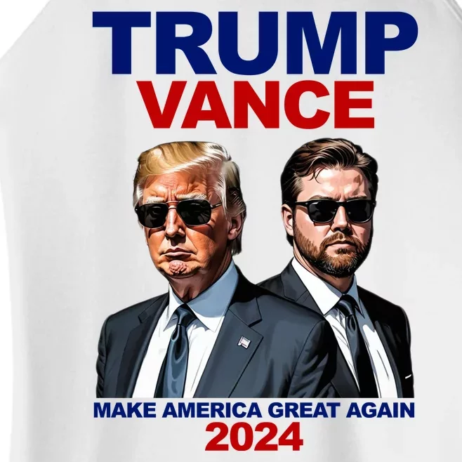 Trump Vance Make America Great Again 2024 Republican Women’s Perfect Tri Rocker Tank