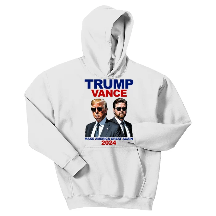 Trump Vance Make America Great Again 2024 Republican Kids Hoodie