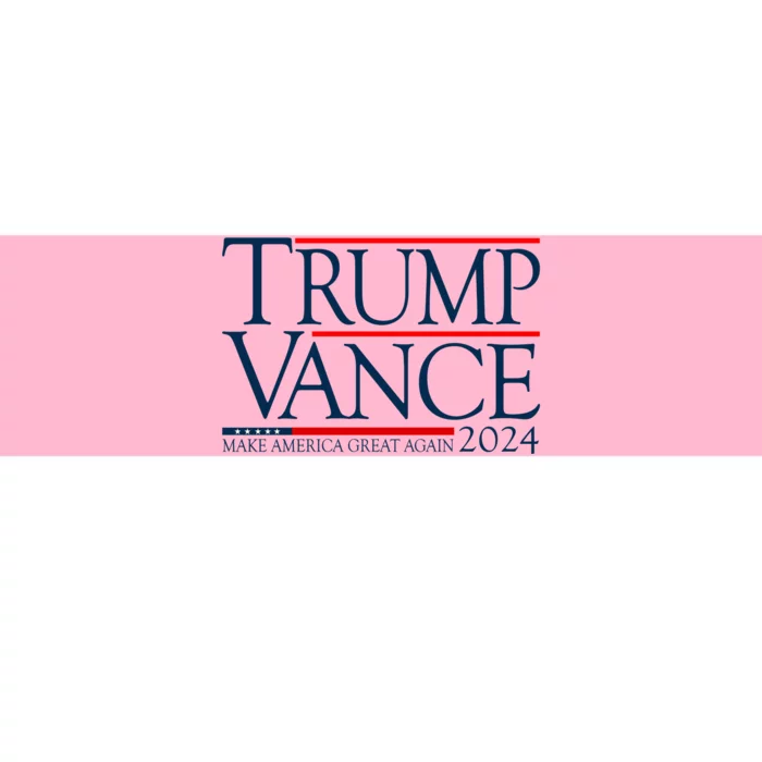 Trump Vance Make America Great Again 2024 Election Bumper Sticker