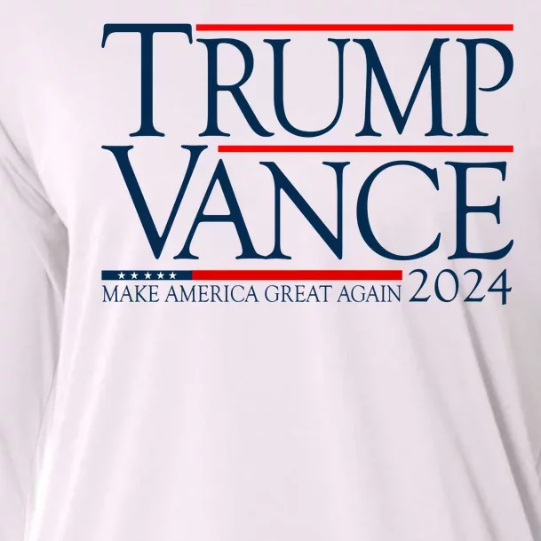 Trump Vance Make America Great Again 2024 Election Cooling Performance Long Sleeve Crew