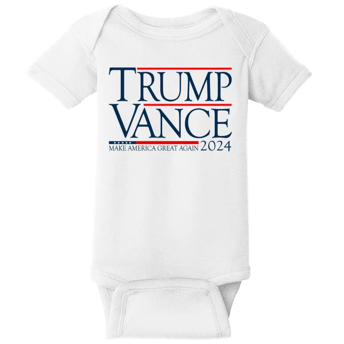 Trump Vance Make America Great Again 2024 Election Baby Bodysuit