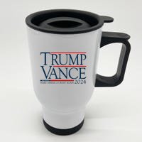 Trump Vance Make America Great Again 2024 Election Stainless Steel Travel Mug