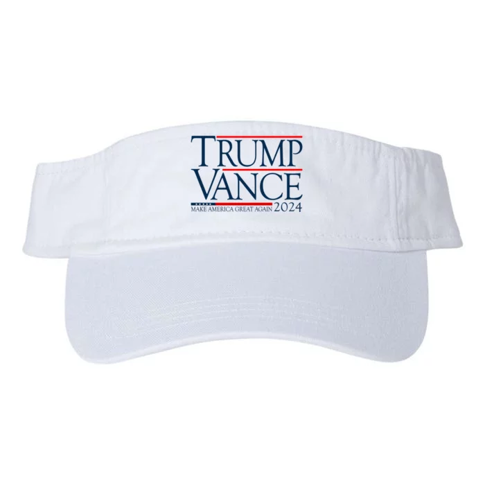 Trump Vance Make America Great Again 2024 Election Valucap Bio-Washed Visor