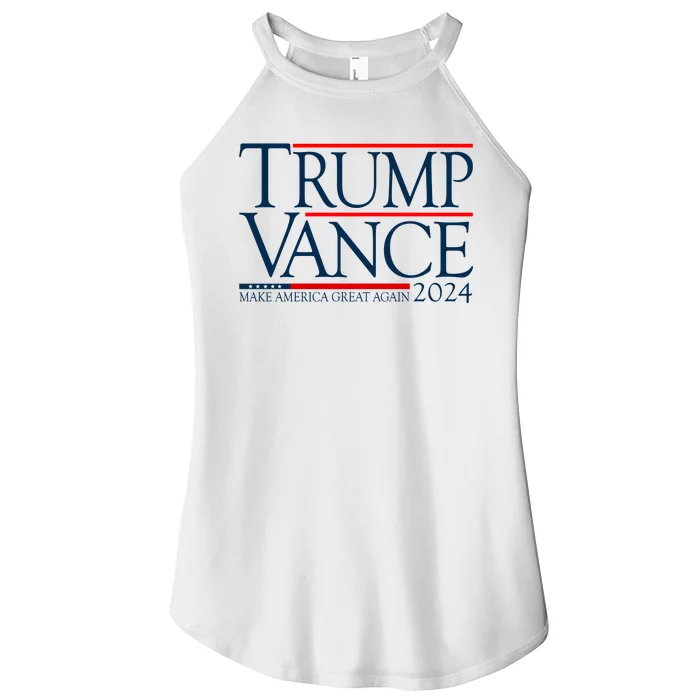 Trump Vance Make America Great Again 2024 Election Women’s Perfect Tri Rocker Tank