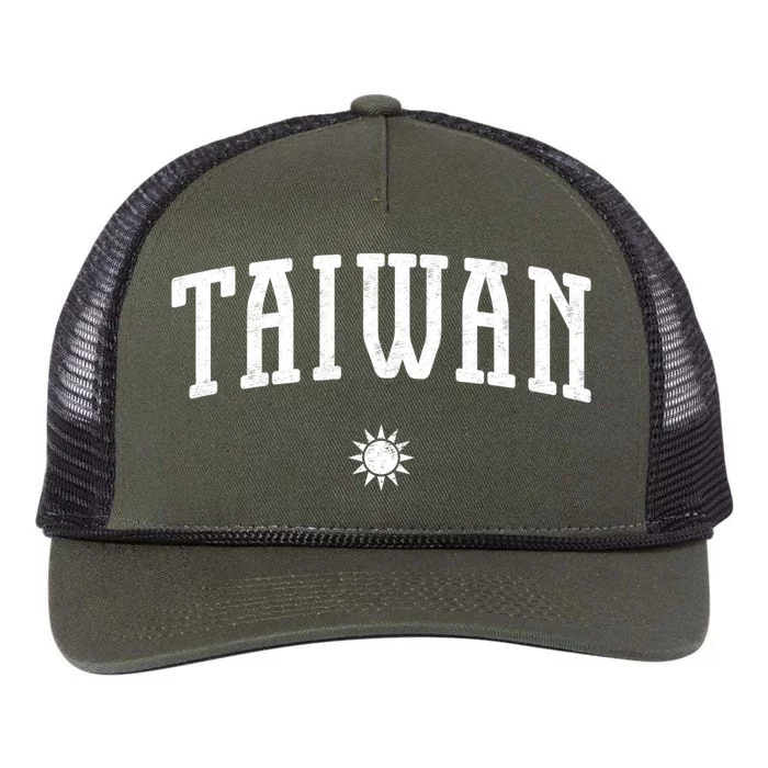 Taiwan Vintage Meaningful Gift Retro Rope Trucker Hat Cap