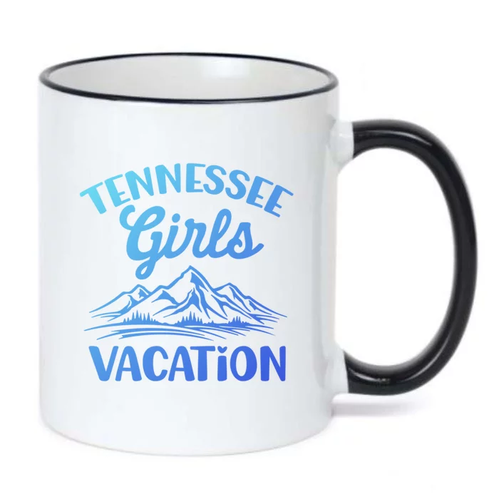 Tennessee Vacation Mountain Memories Vacation Gift Black Color Changing Mug