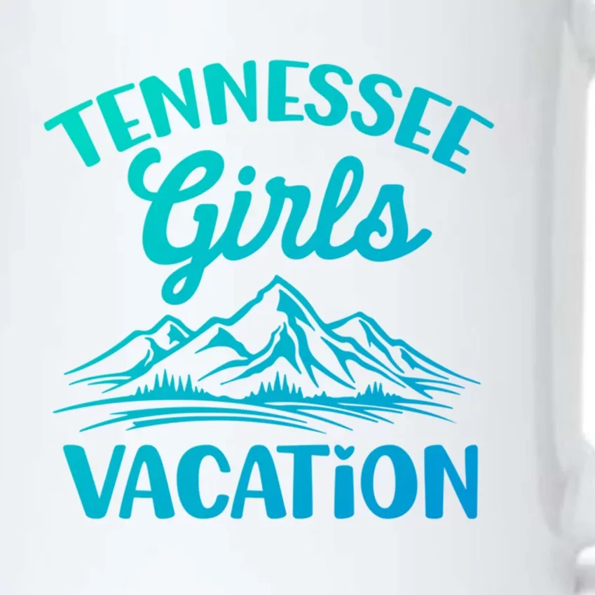 Tennessee Vacation Mountain Memories Vacation Gift Black Color Changing Mug