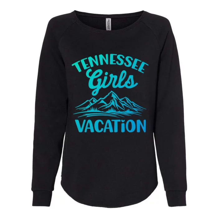 Tennessee Vacation Mountain Memories Vacation Gift Womens California Wash Sweatshirt