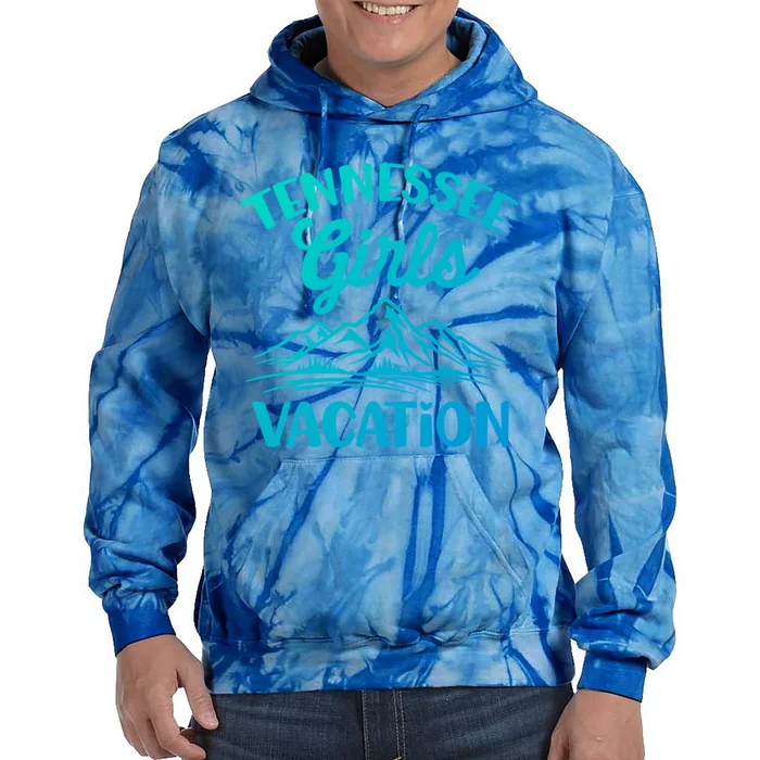 Tennessee Vacation Mountain Memories Vacation Gift Tie Dye Hoodie