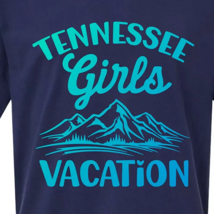 Tennessee Vacation Mountain Memories Vacation Gift Sueded Cloud Jersey T-Shirt