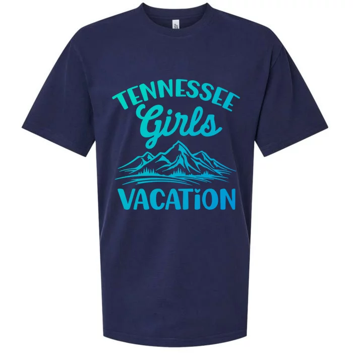 Tennessee Vacation Mountain Memories Vacation Gift Sueded Cloud Jersey T-Shirt