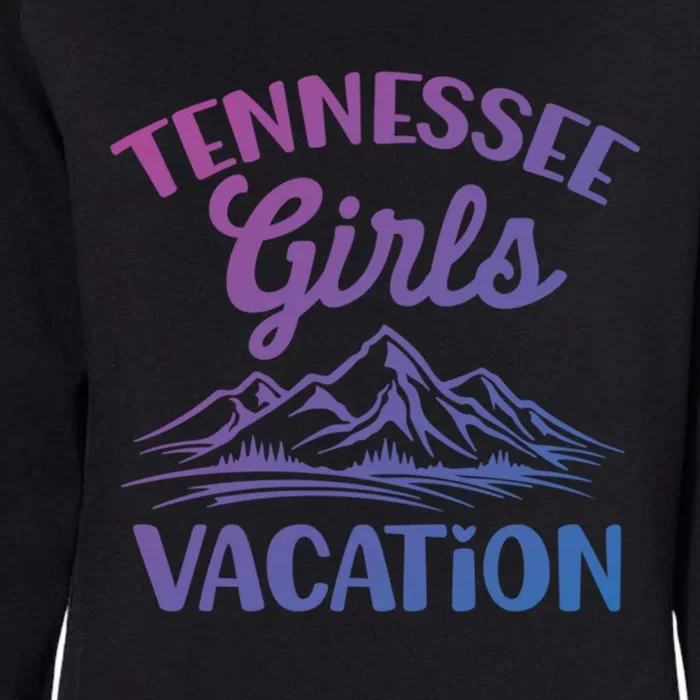 Tennessee Vacation Mountain Memories Vacation Gift Womens California Wash Sweatshirt