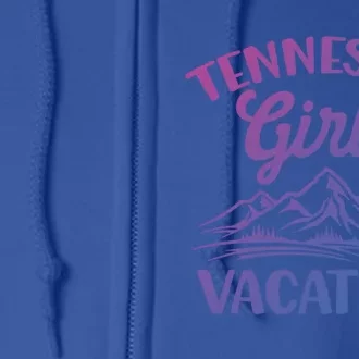 Tennessee Vacation Mountain Memories Vacation Gift Full Zip Hoodie