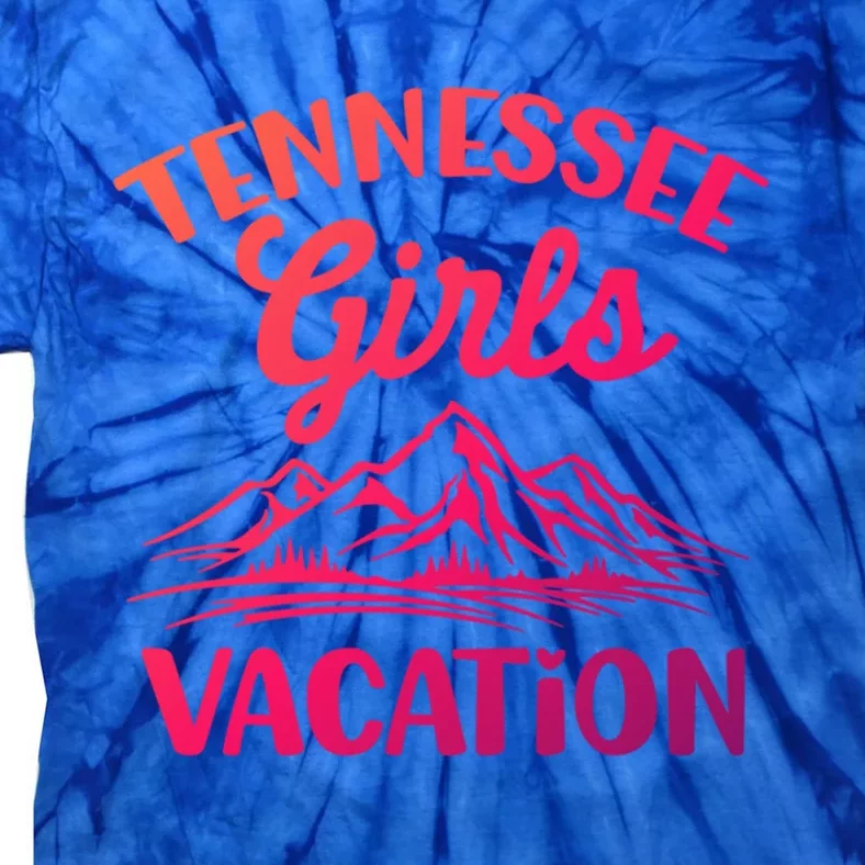 Tennessee Vacation Mountain Memories Vacation Gift Tie-Dye T-Shirt