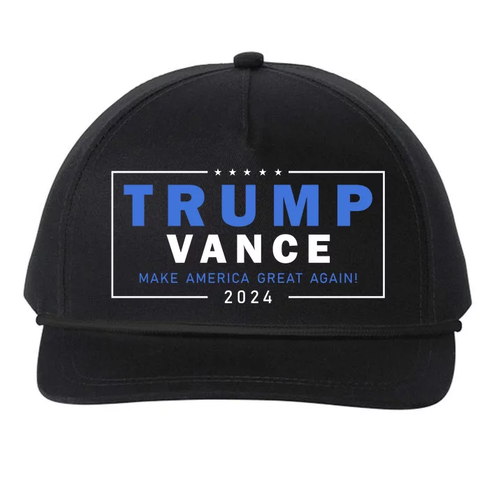 Trump Vance Make America Great Again 2024 Usa Snapback Five-Panel Rope Hat