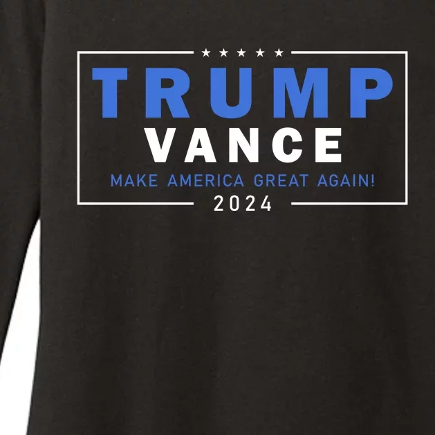 Trump Vance Make America Great Again 2024 Usa Womens CVC Long Sleeve Shirt