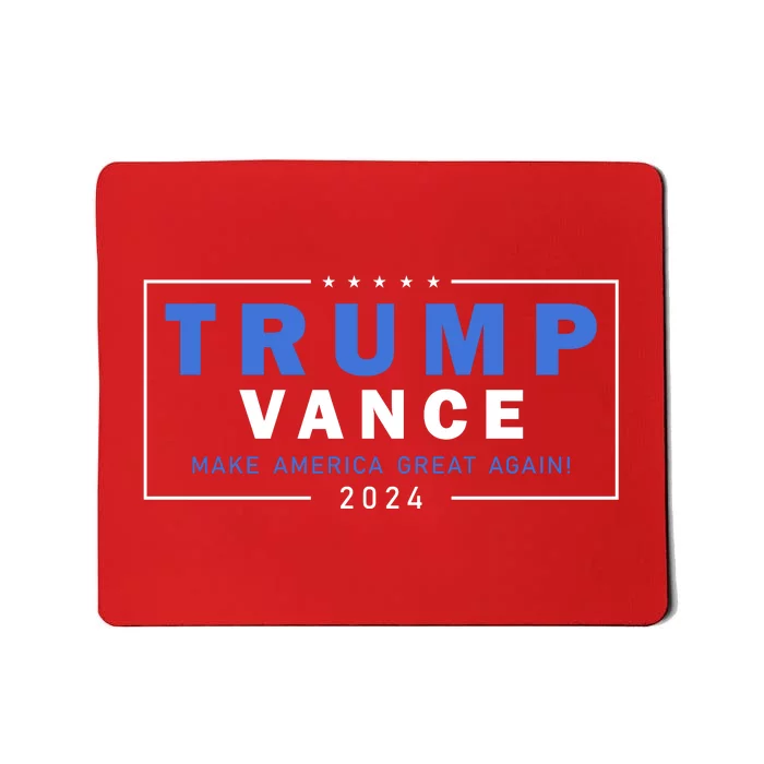 Trump Vance Make America Great Again 2024 Usa Mousepad