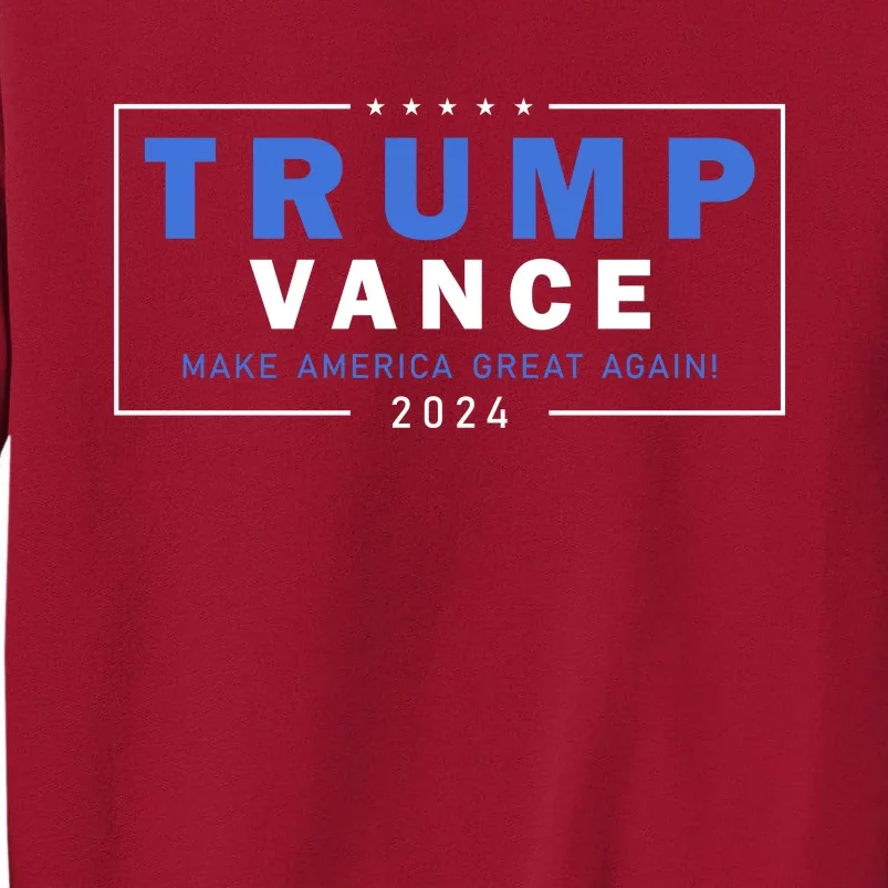 Trump Vance Make America Great Again 2024 Usa Tall Sweatshirt