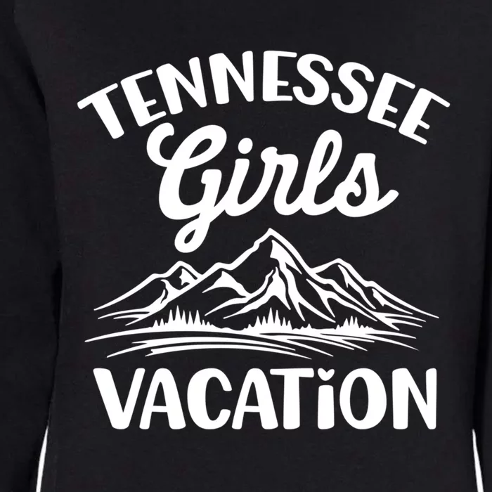 Tennessee Vacation Mountain Memories Vacation Gift Womens California Wash Sweatshirt