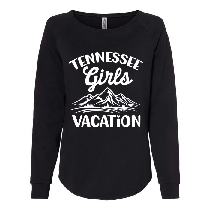 Tennessee Vacation Mountain Memories Vacation Gift Womens California Wash Sweatshirt