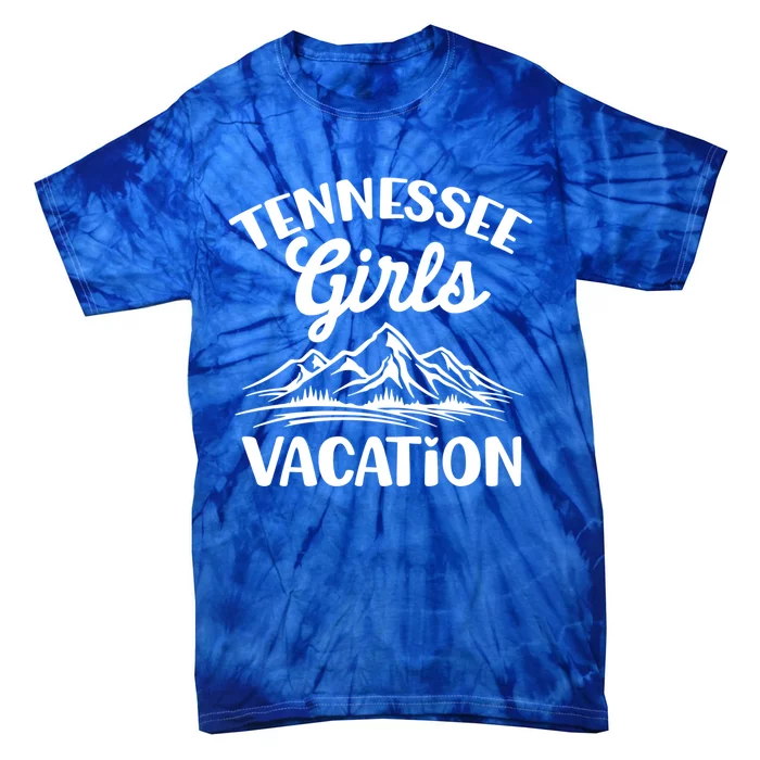 Tennessee Vacation Mountain Memories Vacation Gift Tie-Dye T-Shirt