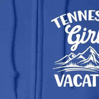 Tennessee Vacation Mountain Memories Vacation Gift Full Zip Hoodie