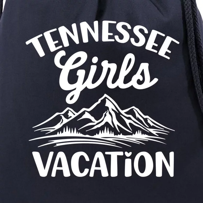 Tennessee Vacation Mountain Memories Vacation Gift Drawstring Bag