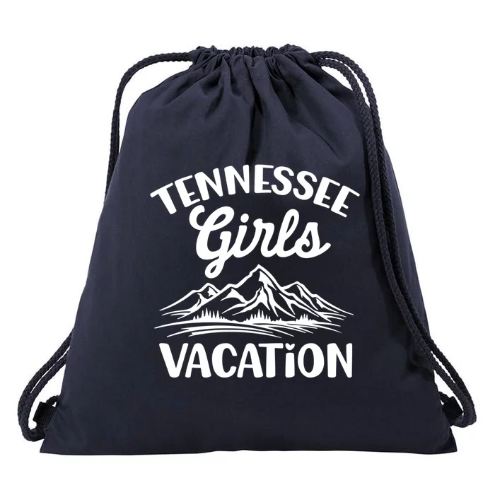 Tennessee Vacation Mountain Memories Vacation Gift Drawstring Bag