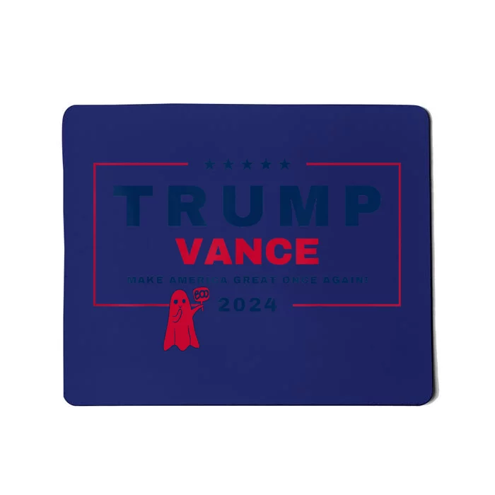 Trump Vance Make America Great Again Funny Boo Halloween Mousepad