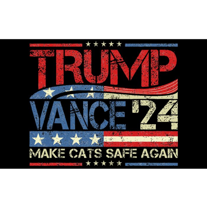 Trump Vance Make Cats Safe Again 2024 Save Our Pets Trump Bumper Sticker