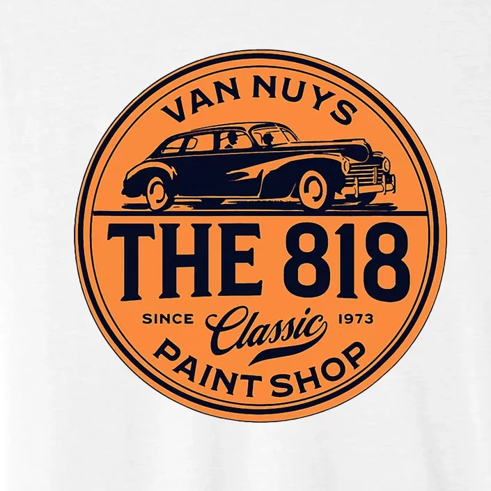 Throwback Van Nuys California San Fernando Valley Oldie Car ChromaSoft Performance T-Shirt