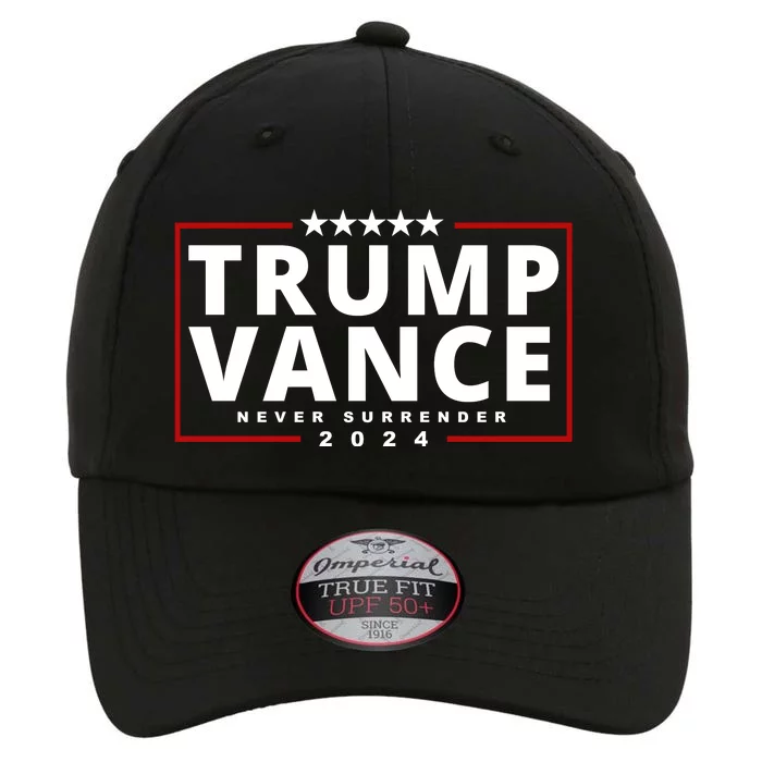 Trump Vance Never Surrender 2024 Politcal The Original Performance Cap