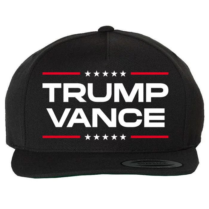 Trump Vance Never Surrender 2024 Wool Snapback Cap