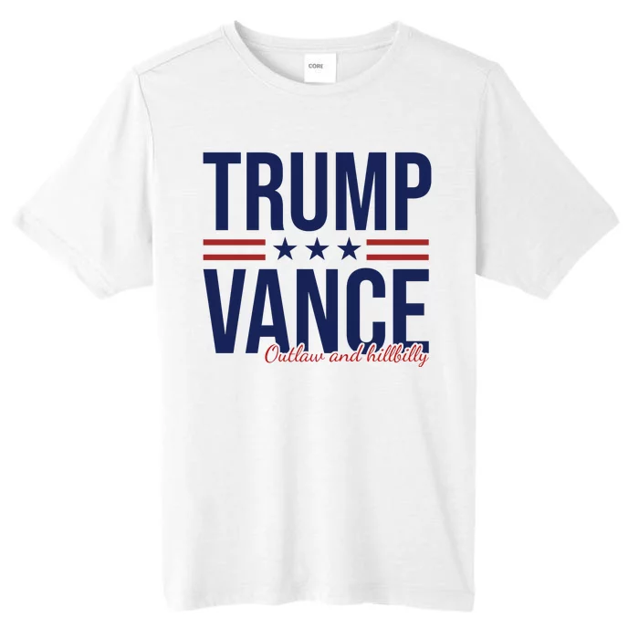 Trump Vance Outlaw And Hillbilly 2024 Election ChromaSoft Performance T-Shirt