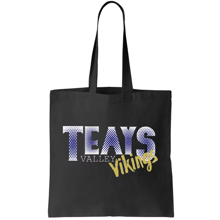 Teays Valley Oh Viking Pride Spirit Wear Tote Bag