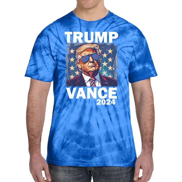 Trump Vance Presidential Election 2024 Gift Tie-Dye T-Shirt