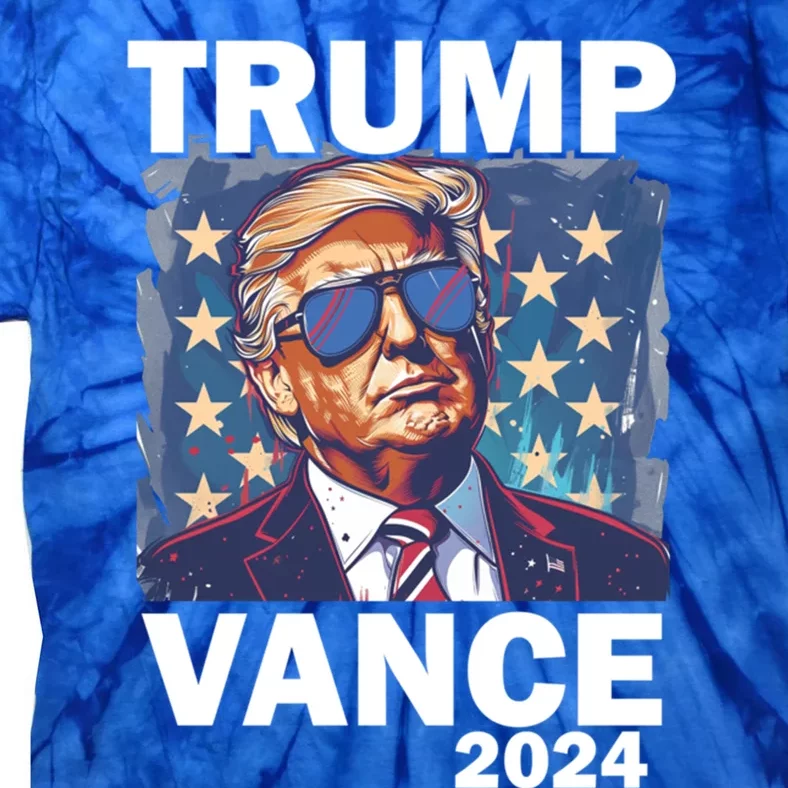 Trump Vance Presidential Election 2024 Gift Tie-Dye T-Shirt