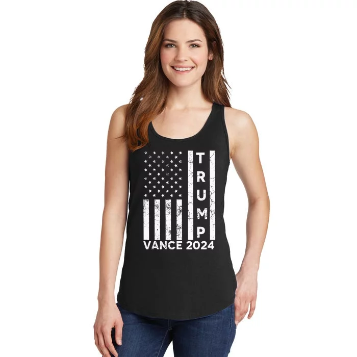 Trump Vance Presidential Election 2024 Ladies Essential Tank