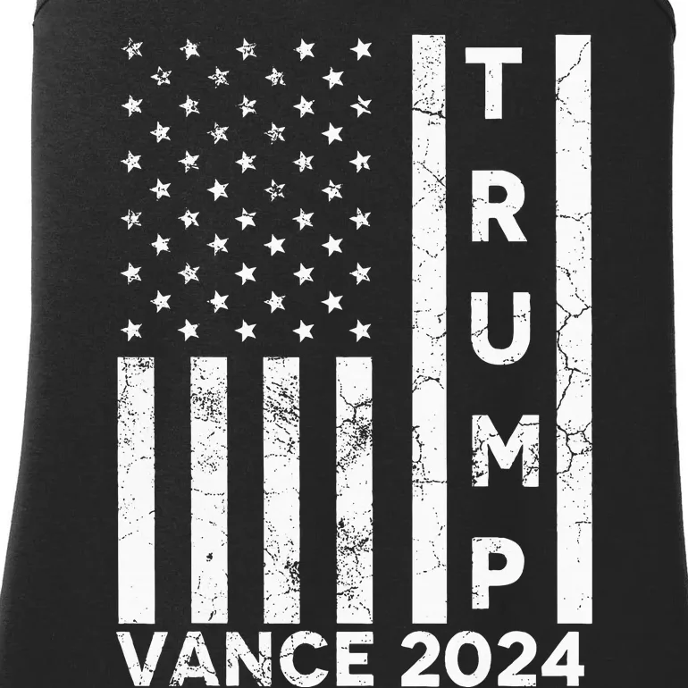 Trump Vance Presidential Election 2024 Ladies Essential Tank